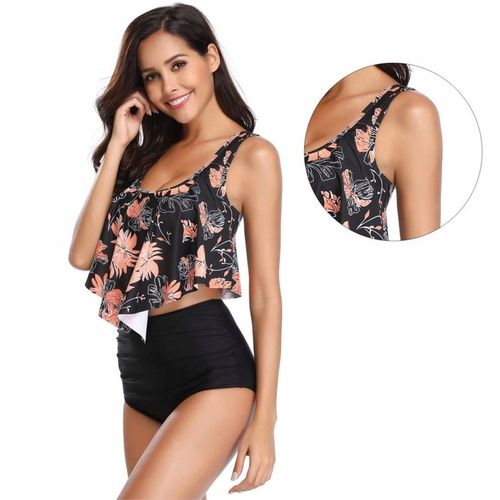 STRÓJ KĄPIELOWY BIKINI WYSOKI STAN BOHO 44 XXL na Arena.pl