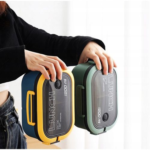 LUNCH BOX ŚNIADANIÓWKA DZIECKA NA PUDEŁKO 1200ML na Arena.pl