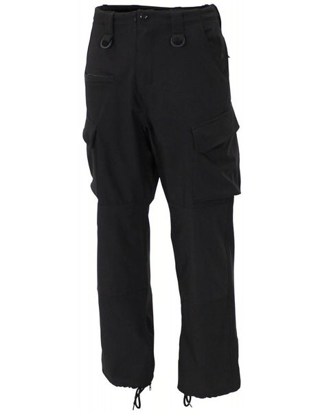 Spodnie Soft Shell "Allround" czarne L zdjęcie 1