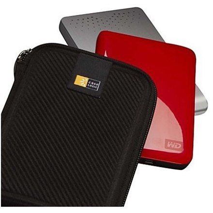 Case Logic Portable Hard Drive Case Black, Molded EVA Foam na Arena.pl