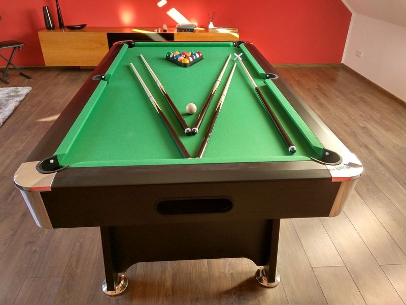 Emaga Bilard 8ft Radley Diamond MDF czarny + CT zdjęcie 3