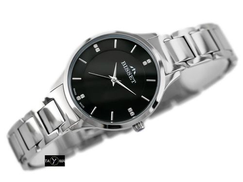 BISSET BSBE45 - silver/black (zb551b) na Arena.pl