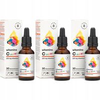 3x Aura Herbals Witamina C Dla Dzieci 100 mg 30ml