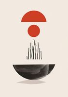 Plakat 59,4x84,1cm Półokrągła Forma