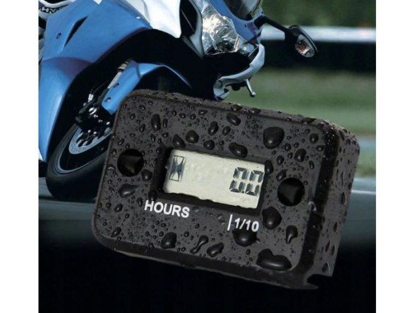 Licznik motogodzin czas pracy silnika 12 / 24 v zdjęcie 7