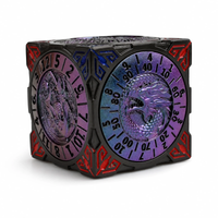 Death Purple Polichrome | 8 cm | Metal | Kość Kołowa | Dungeons and Dragons