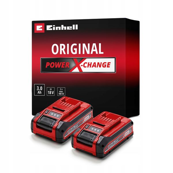 EINHELL AKUMULATOR 18V 2 x 3,0Ah zdjęcie 1