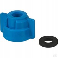 Pokrywka Dyszy,Bagnet,SW11,Nieb.,Z Uszczelką,5 szt