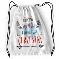 Plecak Dla Chrzestnego Szkolny Worek Torba Z Nadrukiem Ze Zdjęciem