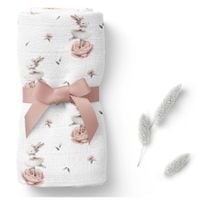 BOCIOLAND Pieluszka bambusowa Króliczki 75x75 cm