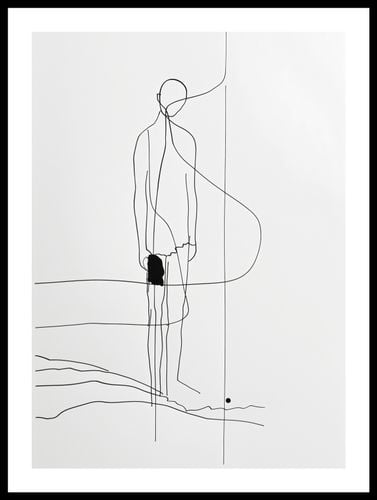 Plakat 39,5x55cm Samotna Wędrówka na Arena.pl