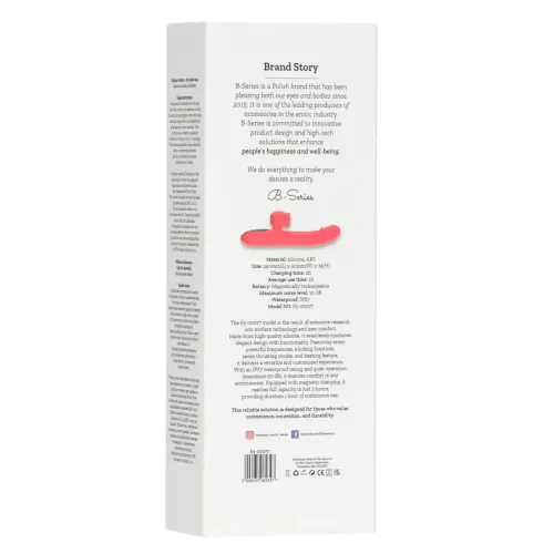 Silicone Vibrator 7 Powerful Modes - Licking, 7 Thrusting Heating, Red na Arena.pl