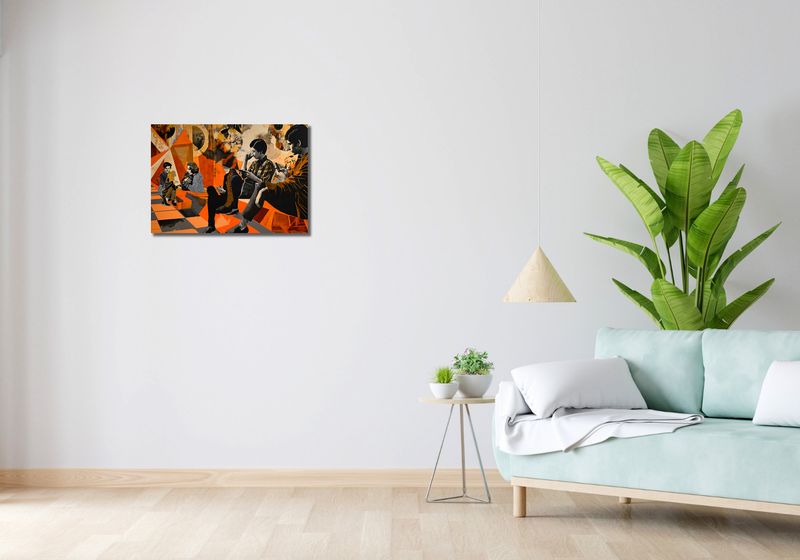 Obraz 60x40cm Przestrzeń Do Dialogu zdjęcie 2