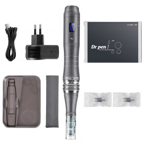 Dr Pen Ultima M8-W + 2 Kartridży BEZPRZEWODOWY Dermapen do mezoterapii na Arena.pl