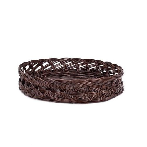 Okrągła taca wiklinowa Ø37 H11 cm na Arena.pl