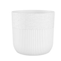 Doniczka osłonka okrągła plastikowa LUCA PETIT 19