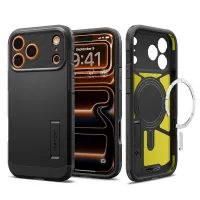 etui spigen tough armor "t" magsafe na iphone 17 pro max - czarne