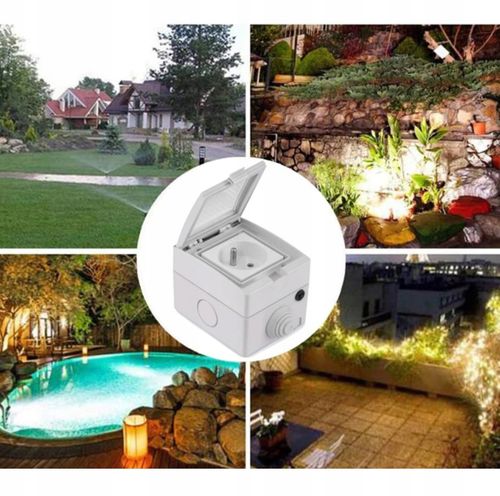 Inteligentne Gniazdko Zewnętrzne IP55 16A WiFi TUYA Smart Life na Arena.pl