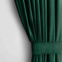 CURT/AH/VELVET/EYELETS/D.GREEN/N/140X270/1PC