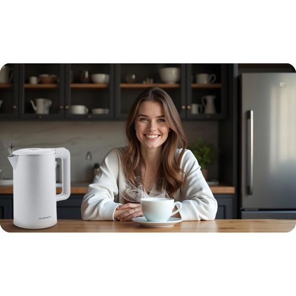 Czajnik elektryczny 1,7l Berdsen BD-710 biały zdjęcie 6