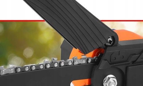 Piła Łańcuchowa Akumulatorowa 6" Do Gałęzi Drewna 2x Akumulator na Arena.pl