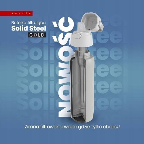 Termiczna butelka filtrująca DAFI SOLID Steel COLD Perłowy na Arena.pl