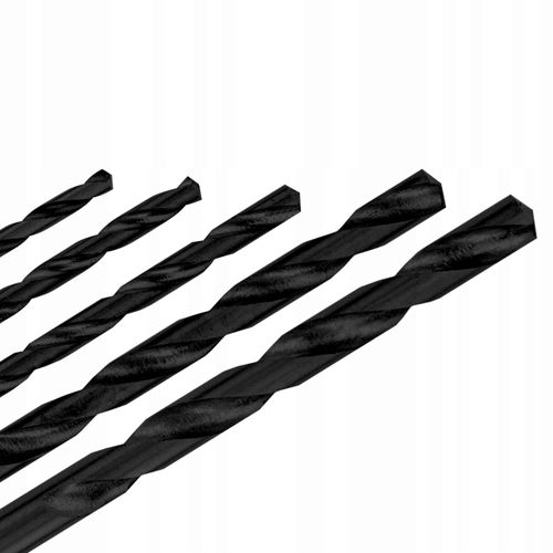 ZESTAW WIERTEŁ DO METALU DREWNA PLASTIKU HSS 4-10 mm 5 szt. VERGIONIC na Arena.pl