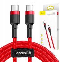 BASEUS SZYBKI KABEL DO TELEFONU KOMPUTERA USB C QC PD MOCNY PRZEWÓD 2m