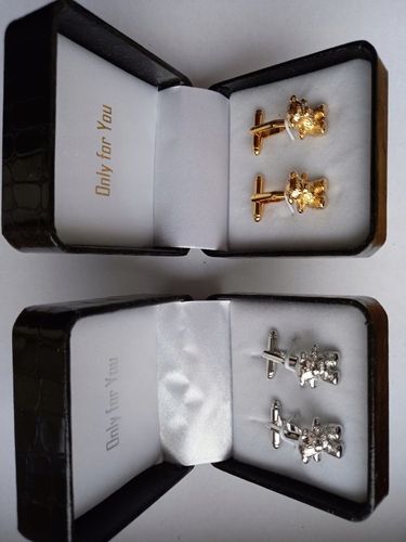 Spinki do mankietów Mały Tytanowy Pistolet na Arena.pl