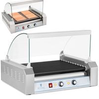 grill rolkowy z szybą roller grill z rolkami z teflonu 11t