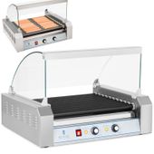 grill rolkowy z szybą roller grill z rolkami z teflonu 11t