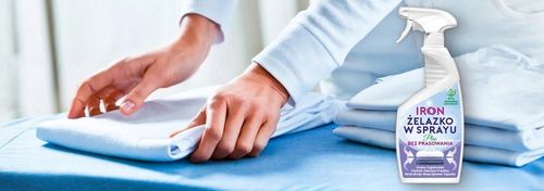 IRON Żelazko w sprayu ułatwiające prasowanie PLUS 750ml na Arena.pl