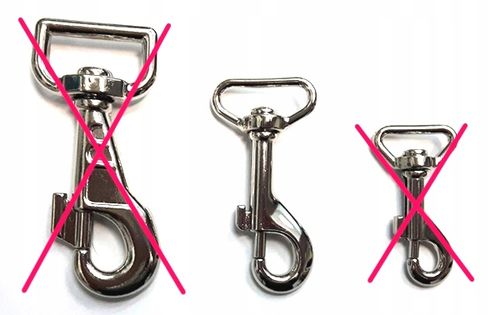 Smycz PRZEPINANA 3m szer 2cm KOLORY na Arena.pl