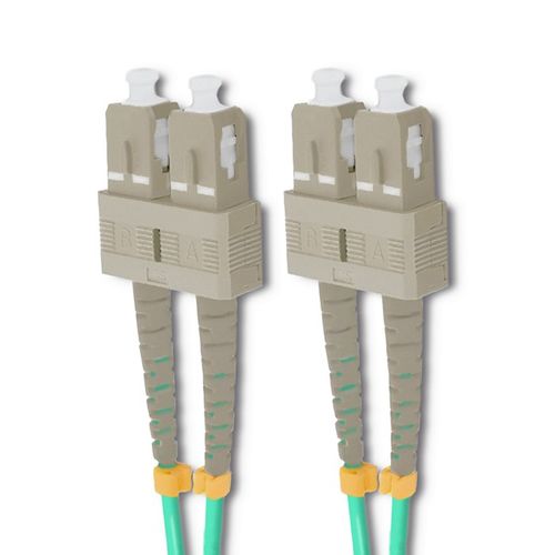 Qoltec Patchcord światłowodowy SC/UPC - SC/UPC | Multimode | 50/125 | OM4 | Duplex | 10m na Arena.pl