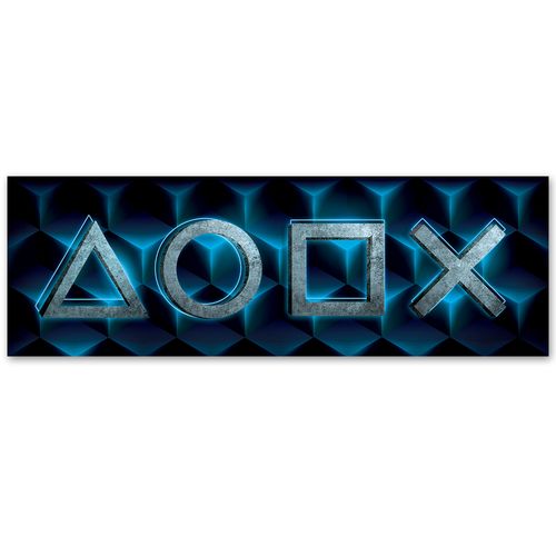 Obraz na płótnie, Symbole gry 150x50 150x50 na Arena.pl