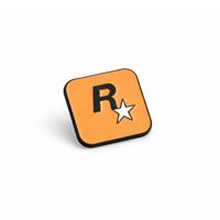 Rockstar Logo | 2 cm | Metal | Przypinka | Grand Theft Auto