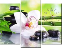 90CM 70 ZEGAR 3 ELEM KAMIENIE SPA STORCZYK SCIENNY DRUK