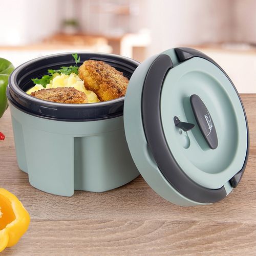 Termos Obiadowy Menażka Pojemnik Termiczny do Przenoszenia Żywności 2,4L na Arena.pl