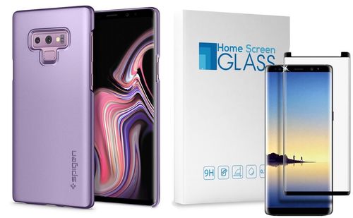 ETUI GALAXY NOTE 9 SPIGEN THIN FIT CASE + SZKŁO 3D na Arena.pl