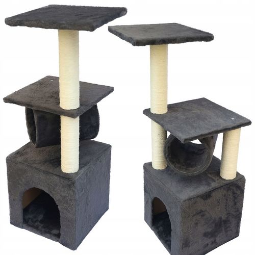 DRAPAK DLA KOTA WIEŻA LEGOWISKO do leżenia DOMEK Budka 4 Poziomy Tuba na Arena.pl