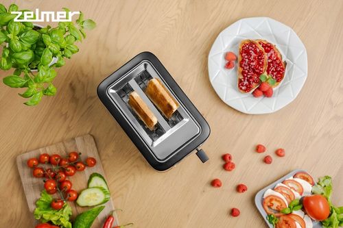 TOSTER ZELMER OPIEKACZ KANAPEK 7 POZIOMÓW ELEKTRYCZNY TOSTY 2 KROMKI 750W na Arena.pl