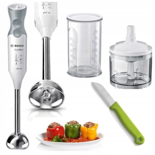 Blender BOSCH MSM66120 600W ROZDRABNIACZ MOCNY KUBEK + NÓŻ zdjęcie 1