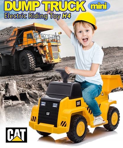 WYWROTKA CATERPILLAR dla dziecka JEŹDZIK na akumulator 6V 4AH na Arena.pl