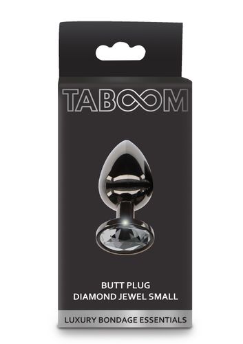 Taboom Butt Plug With Diamond Jewel Silver S na Arena.pl