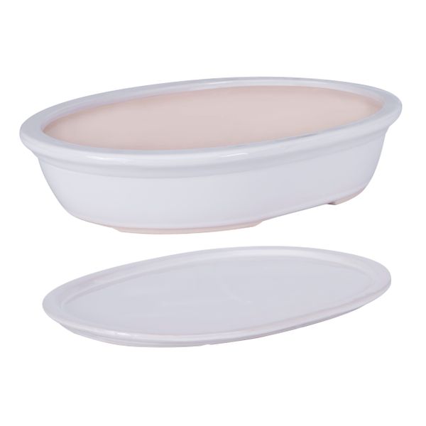 Doniczka ceramiczna bonsai Biały 45 cm zdjęcie 4