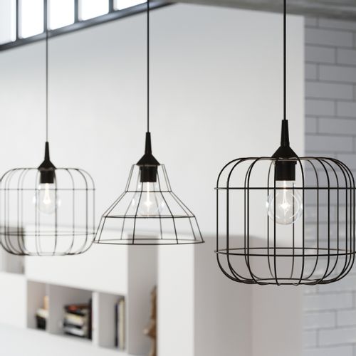 Lampa wisząca ANATA czarna na Arena.pl