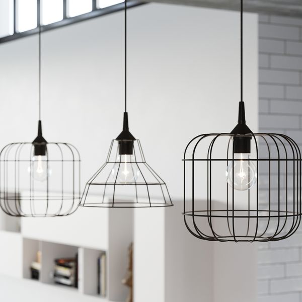 Lampa wisząca ANATA czarna zdjęcie 8