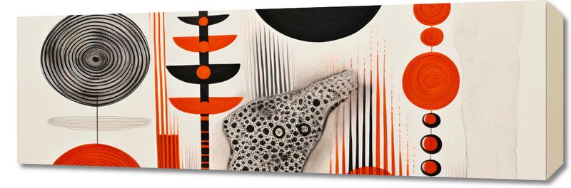 Obraz 90x30cm Kontrastowy Kosmos zdjęcie 1