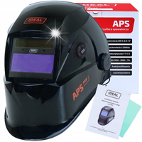 IDEAL Przyłbica spawalnicza automatyczna APS Pro 568L S+ TrueView Czarna