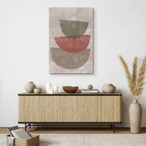 Obraz Na Płótnie Do Sypialni Styl Boho Abstrakcja Minimalizm 30cm x 40cm zdjęcie 7